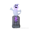 Customized halloween inflatables white ghosts and pumpkin